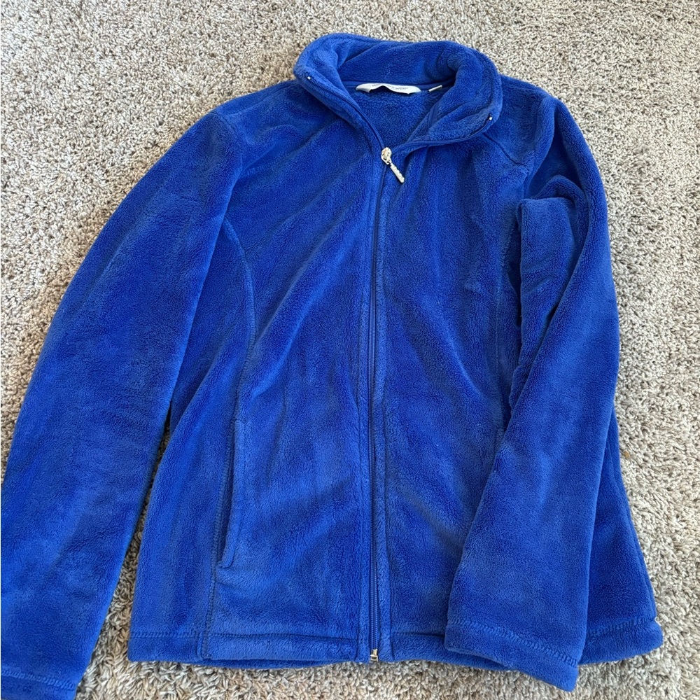 Fuzzy zip up